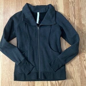 Lululemon Grey Full-zip sweatshirt